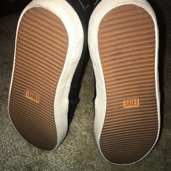 Frye Walking Shoes-Navy Blue - Picture 4 of 5